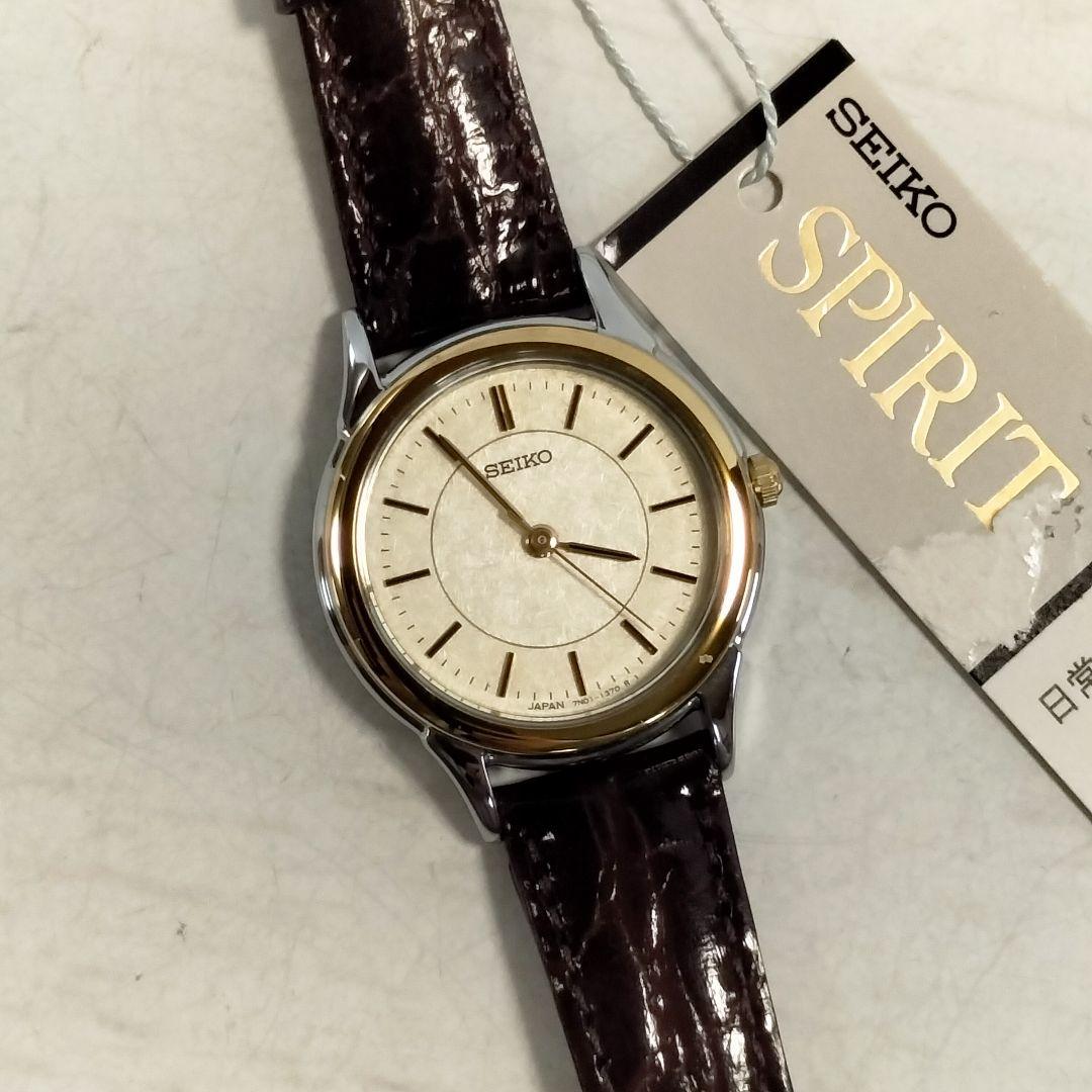 未使用　セイコースピリット　7N01-0881 STTC006 クオーツ稼働品