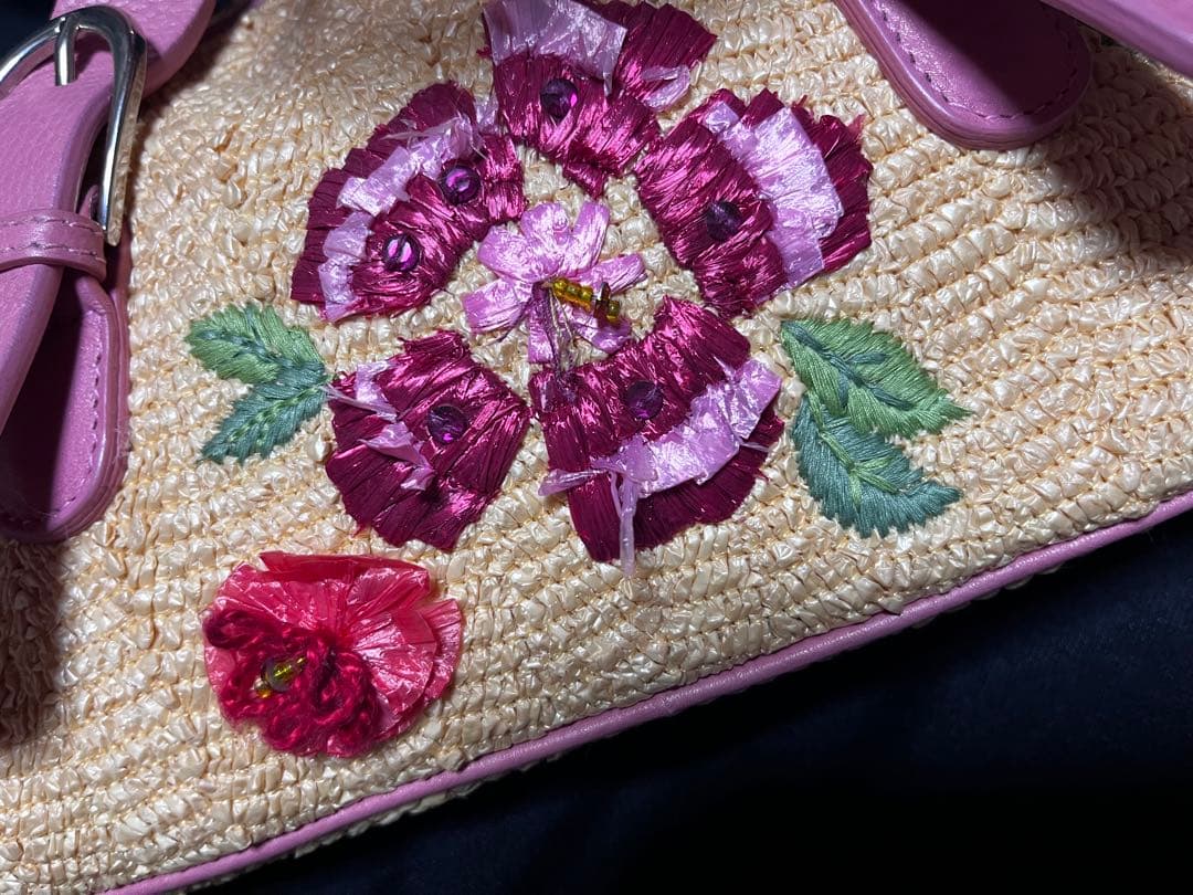 ディオールDior ガリアーノ リミテッドエディション かごバッグ レア 限定品