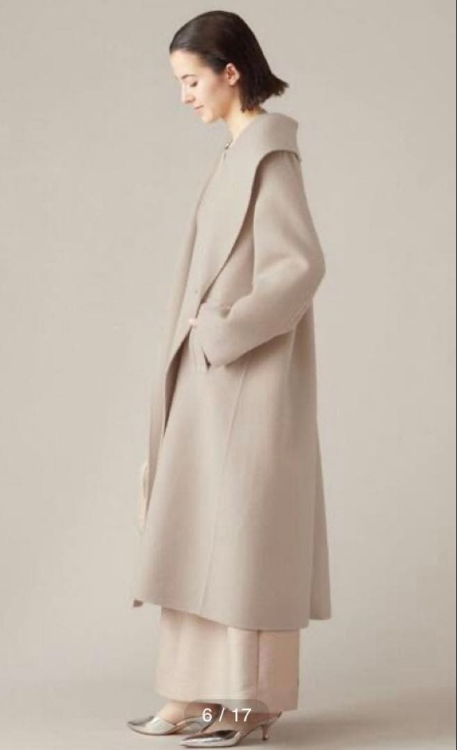 martinique/ マルティニーク　ショールカラーコート ¥99,000