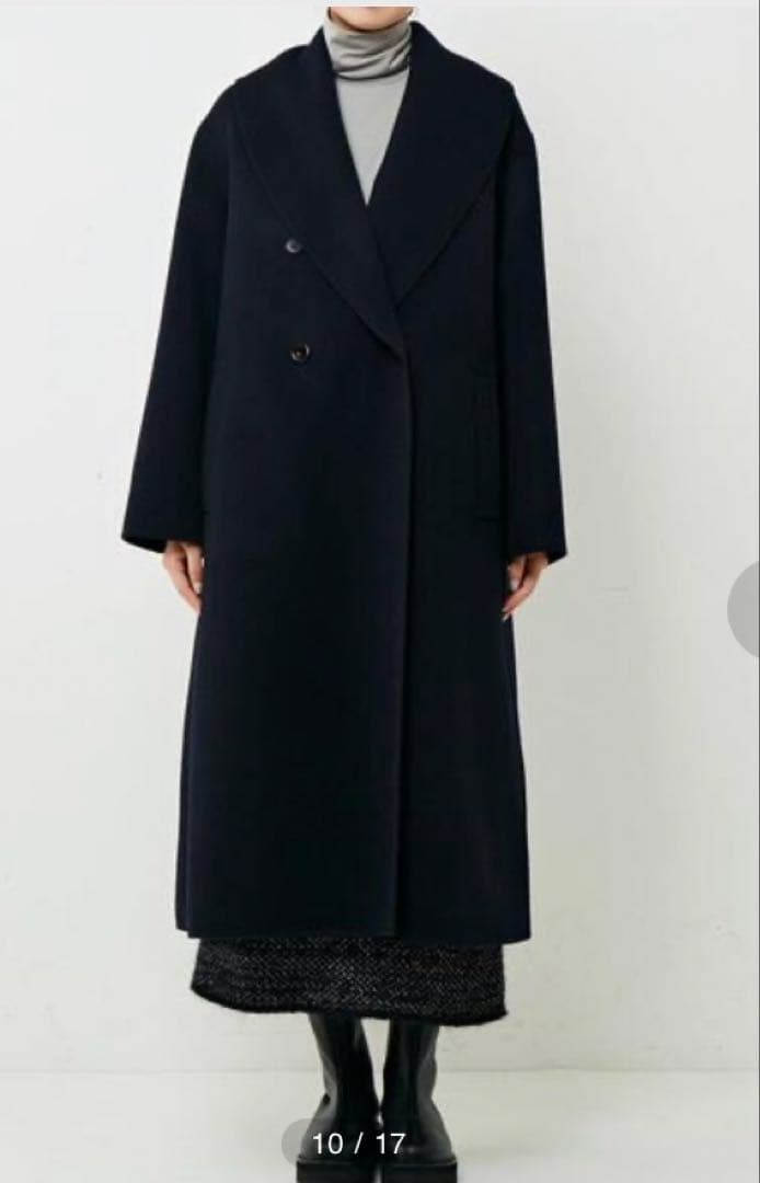 martinique/ マルティニーク　ショールカラーコート ¥99,000