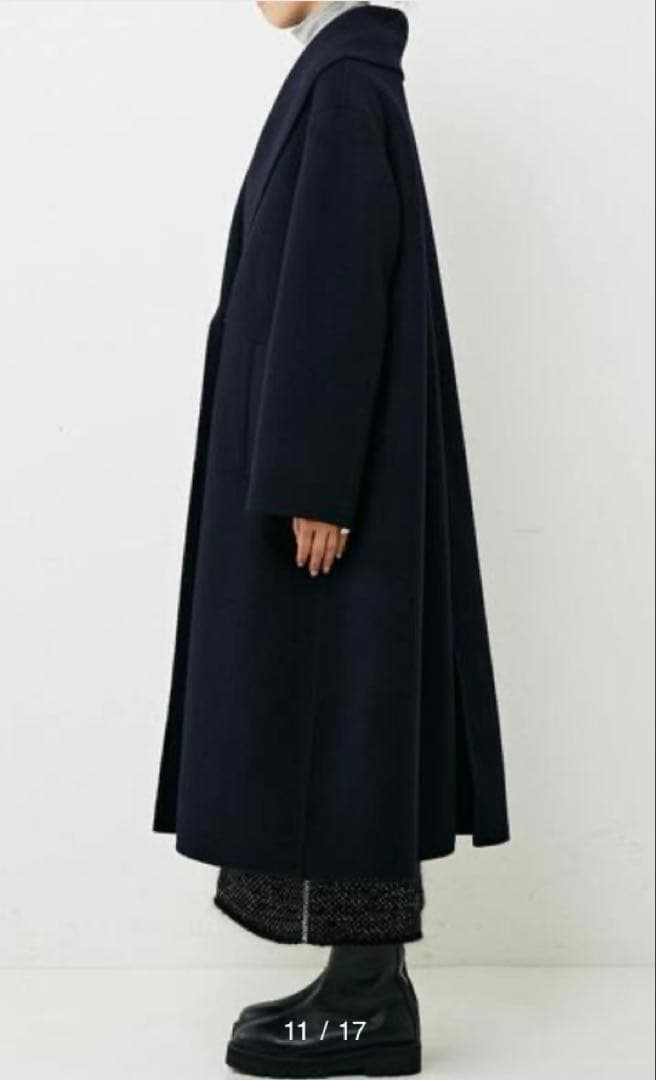 martinique/ マルティニーク　ショールカラーコート ¥99,000