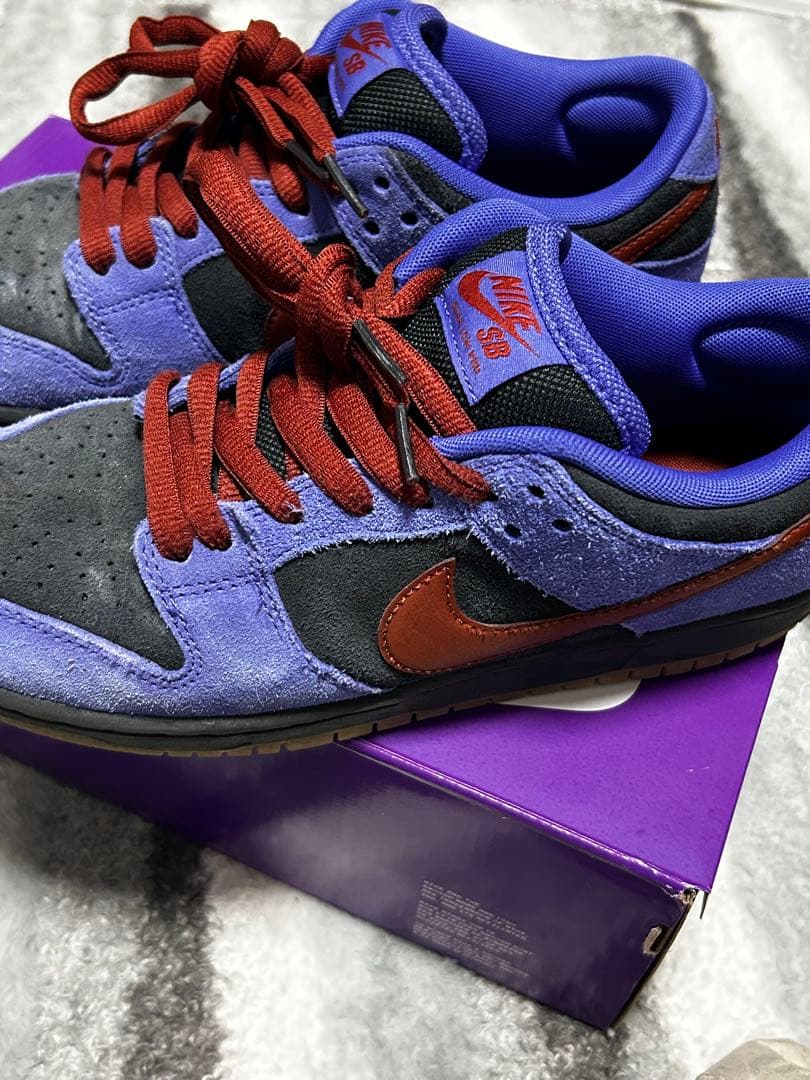 Nike SB PRo スニーカー 紫/黒/赤　26.5cm