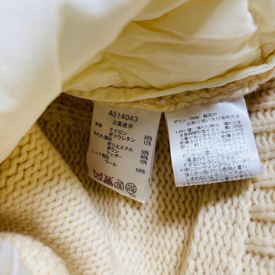 アルチビオ　中綿ジャケット　ニットジャケット　S