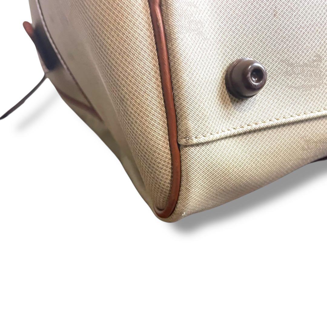 【大容量】Burberrys バーバリー ボストンバッグ ホースロゴ キャンバス