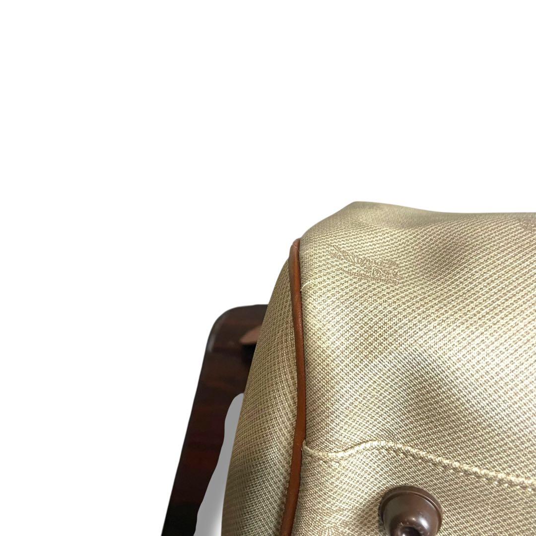 【大容量】Burberrys バーバリー ボストンバッグ ホースロゴ キャンバス