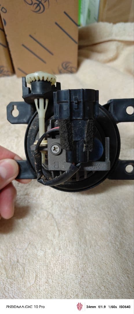 RC オデッセイ　フォグライト　LED 純正オプション