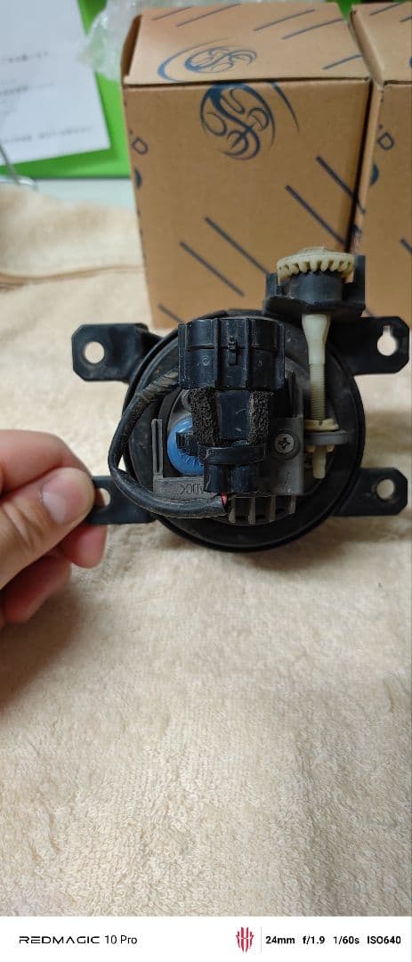 RC オデッセイ　フォグライト　LED 純正オプション