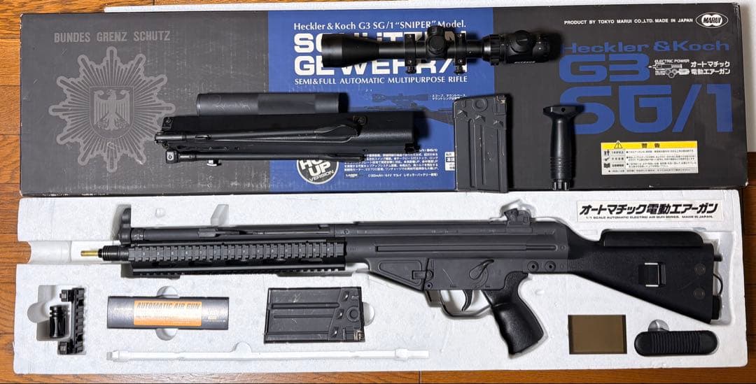 H&K G3 SG/1 ロングバレル仕様　スコープ付き