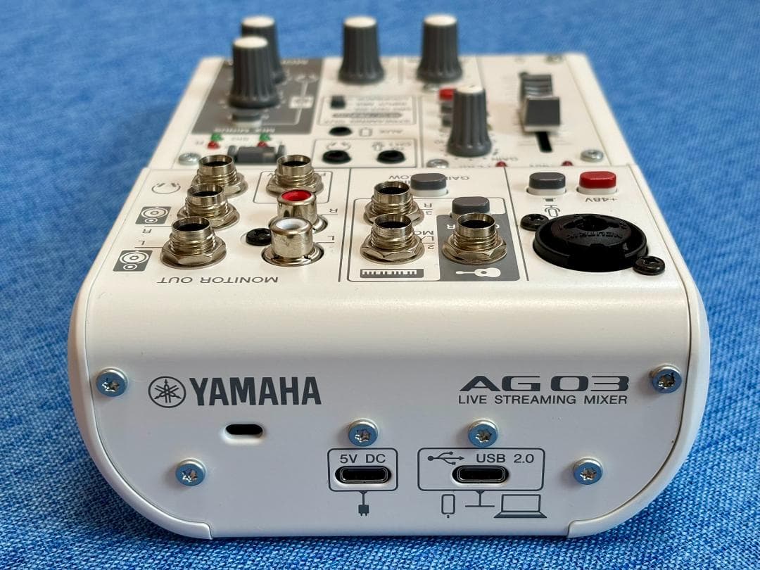 YAMAHA AG03 MK2 オーディオインターフェース ミキシングコンソール