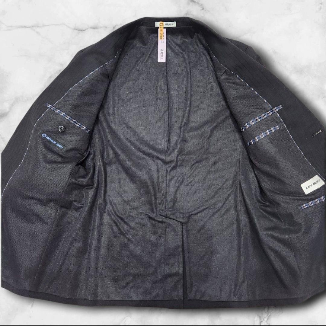 LES MUES PREMIUM WASH 未使用タグ付 AB6 ブラック 2B