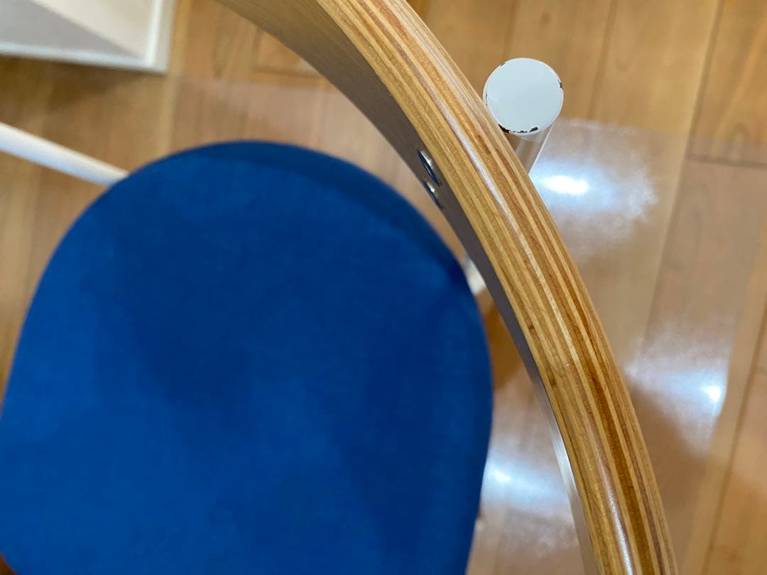 U*o様 美品イデーidee Ferret Chair(フェレチェア)（青）