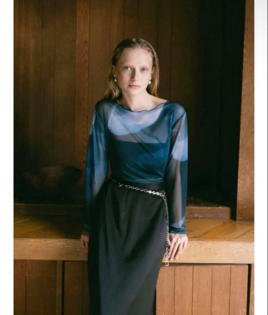 【sahara】marte vintage シアートップス Sheer Top