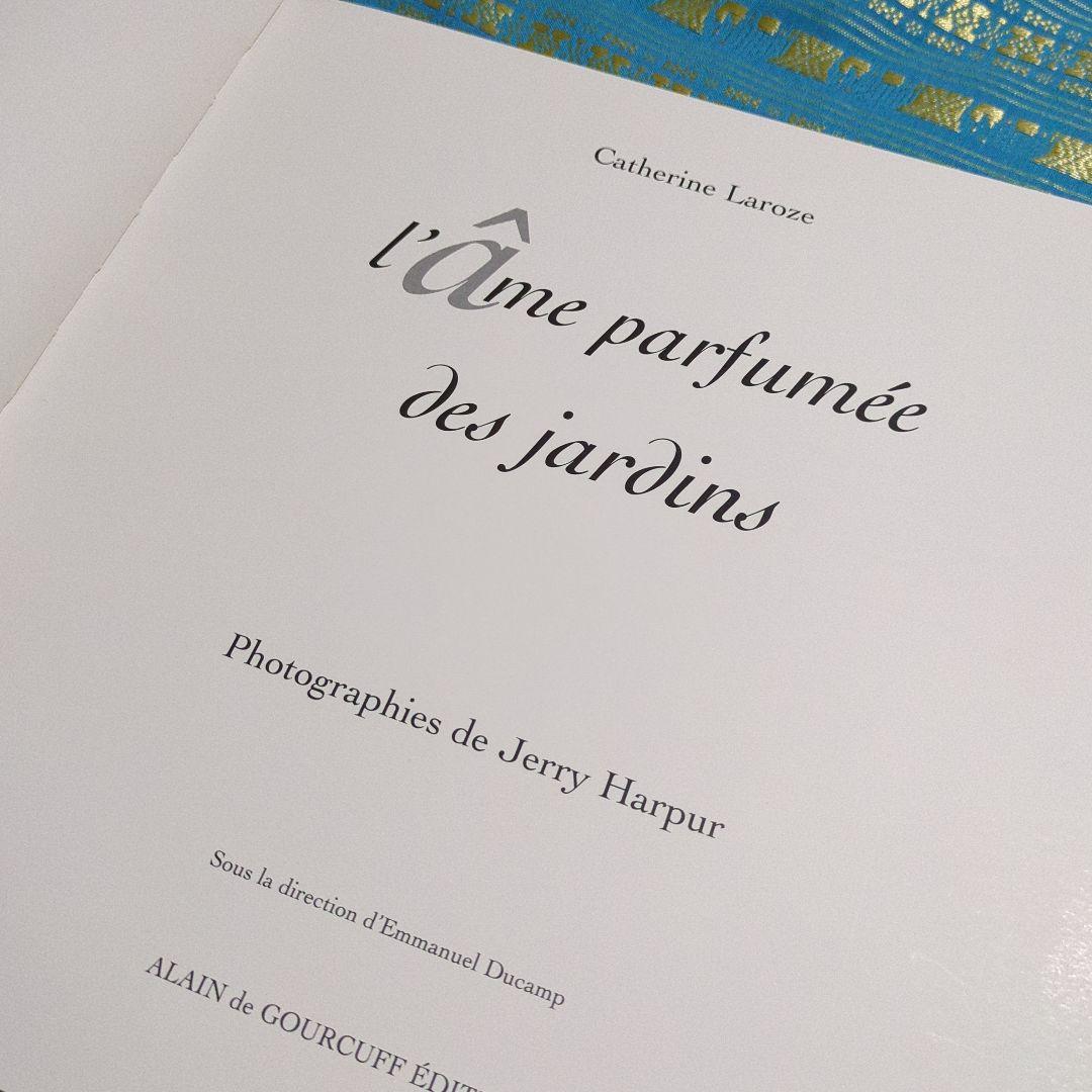 貴重　洋書　L'Ame Parfumee Des Jardins　フランス語香水