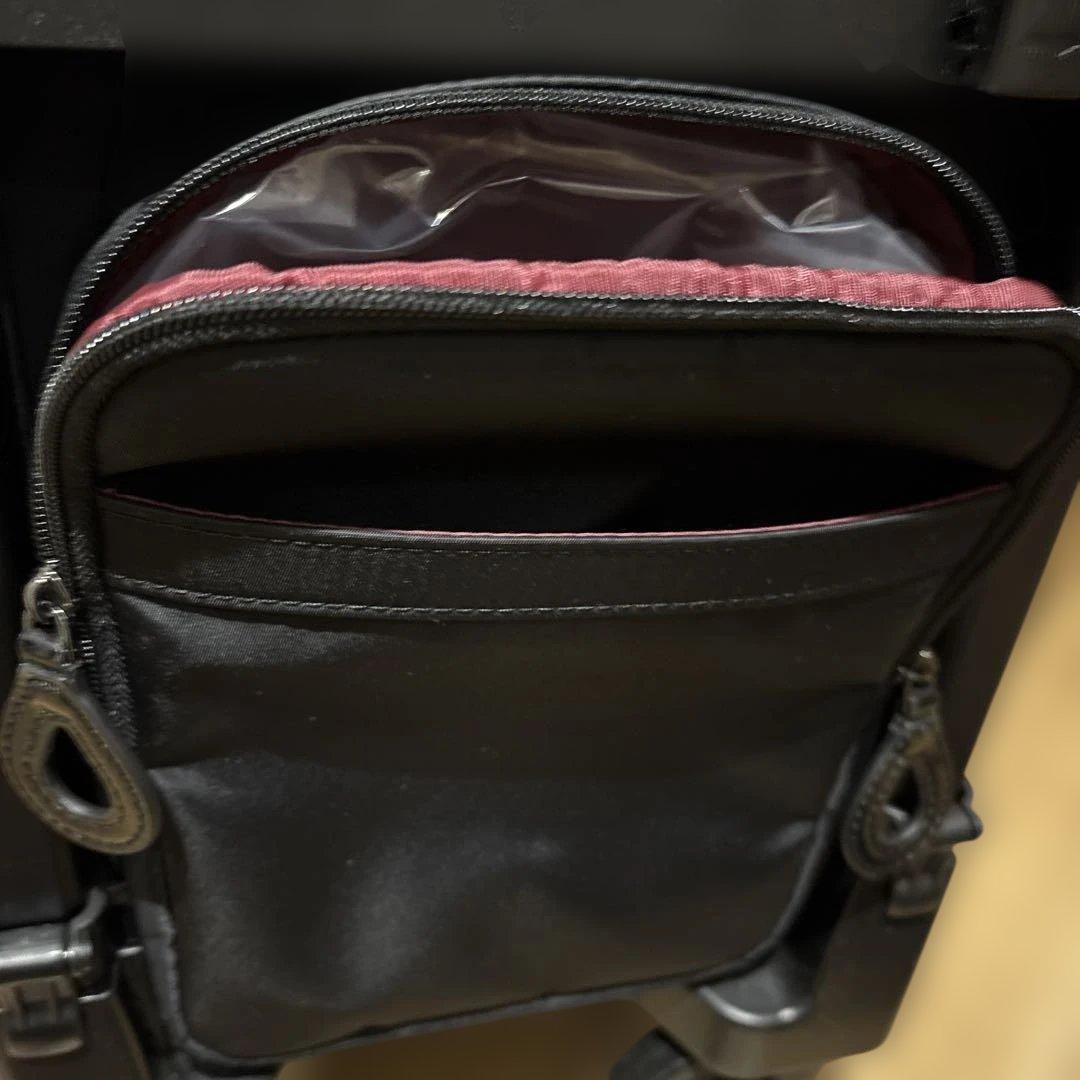 未使用品！！スワニーSWANY 支えるバッグ　黒　ショルダーバッグセット