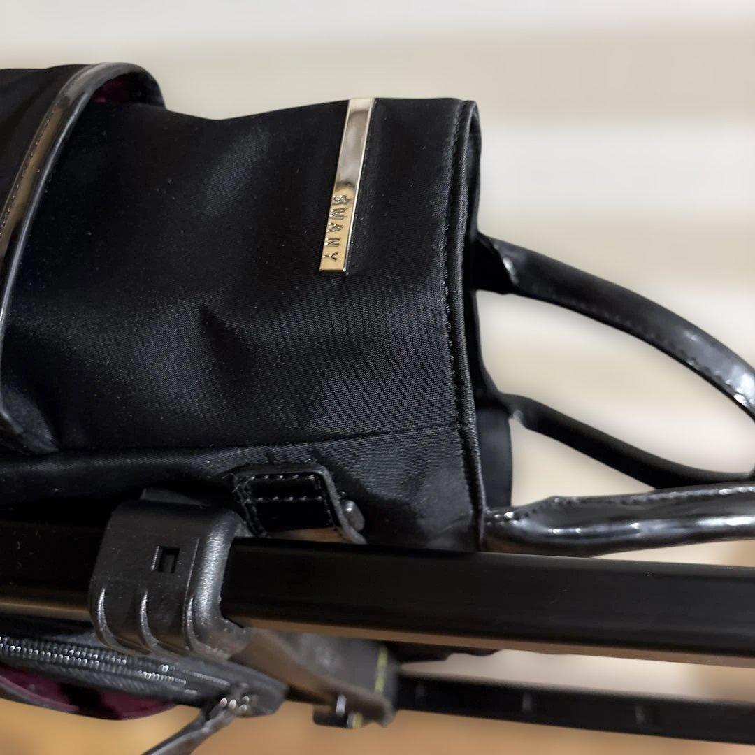 未使用品！！スワニーSWANY 支えるバッグ　黒　ショルダーバッグセット