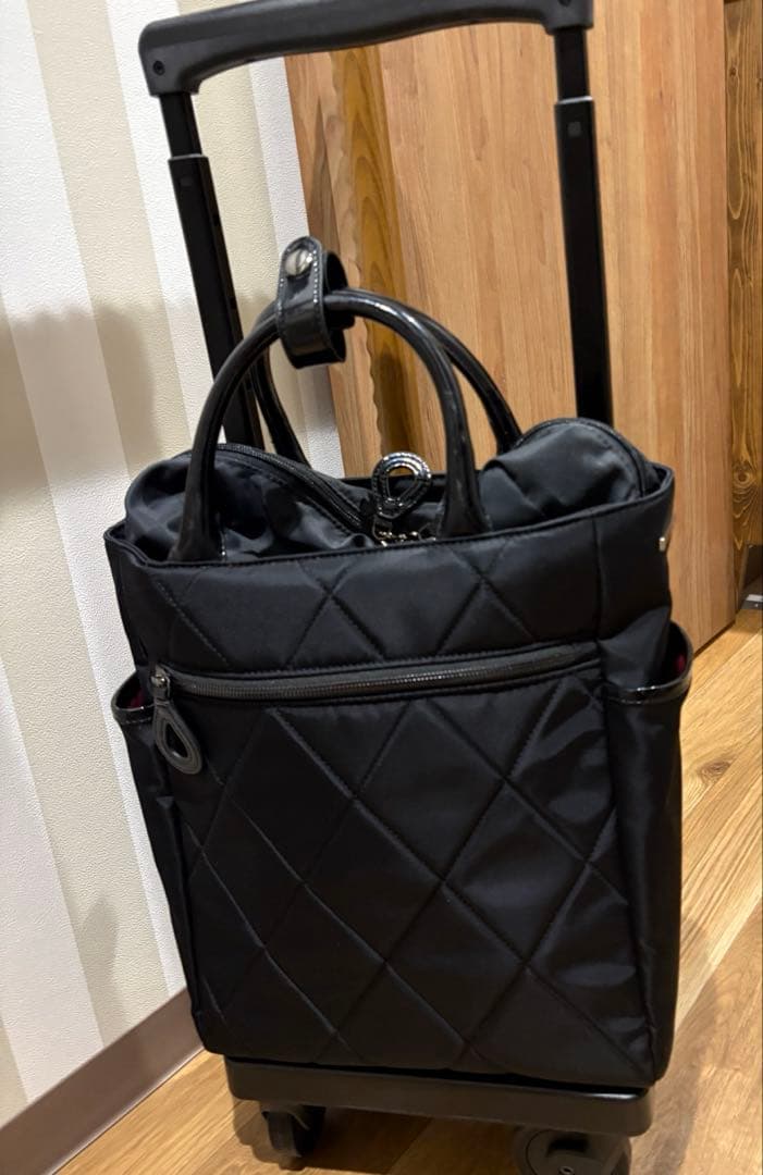 未使用品！！スワニーSWANY 支えるバッグ　黒　ショルダーバッグセット