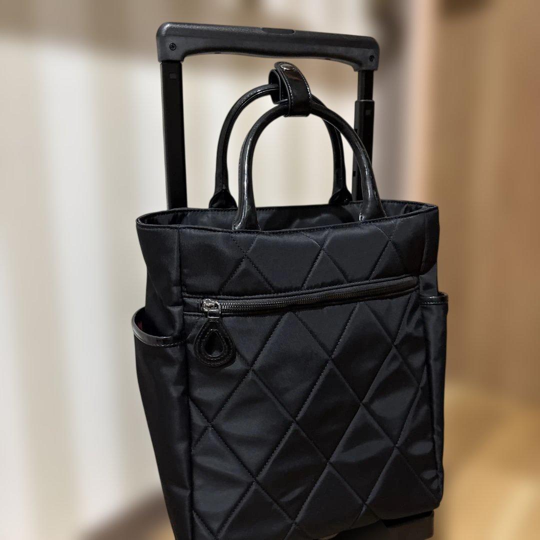 未使用品！！スワニーSWANY 支えるバッグ　黒　ショルダーバッグセット