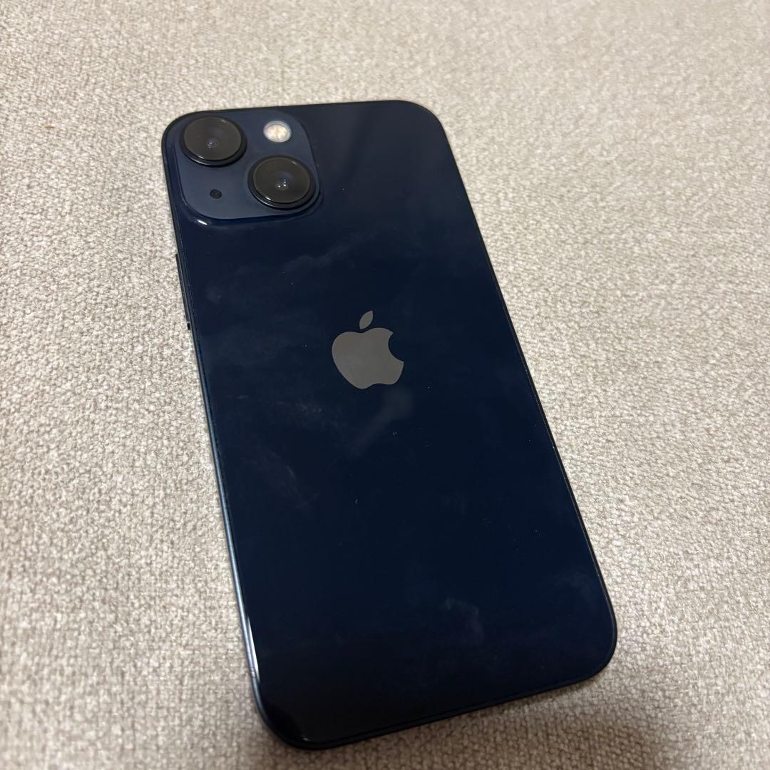 【美品・バッテリー100%】iPhone 13 mini 128GBミッドナイト