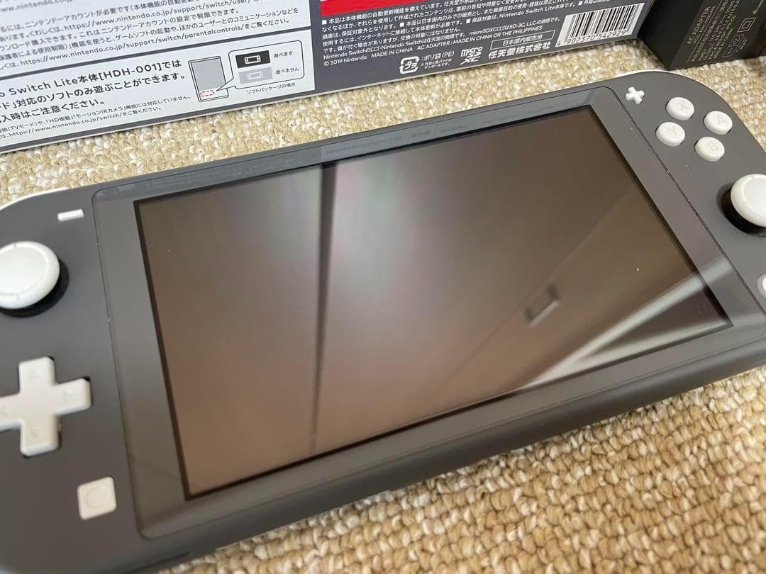 Nintendo Switch Lite グレー 本体 充電器 ケース