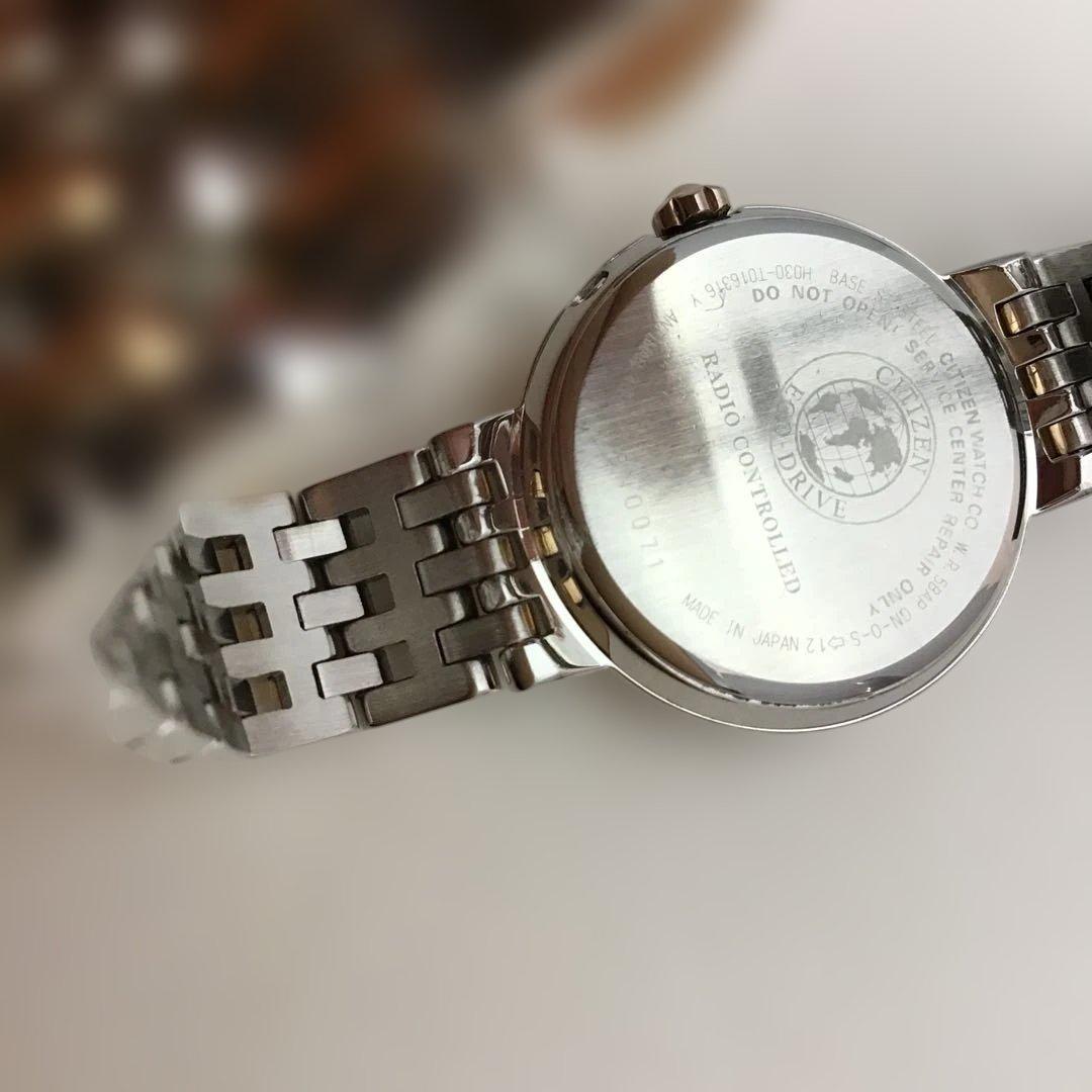 ❣️美品❣️シチズンCITIZEN EXCEEDエコドライブソーラー電波時計 日本製