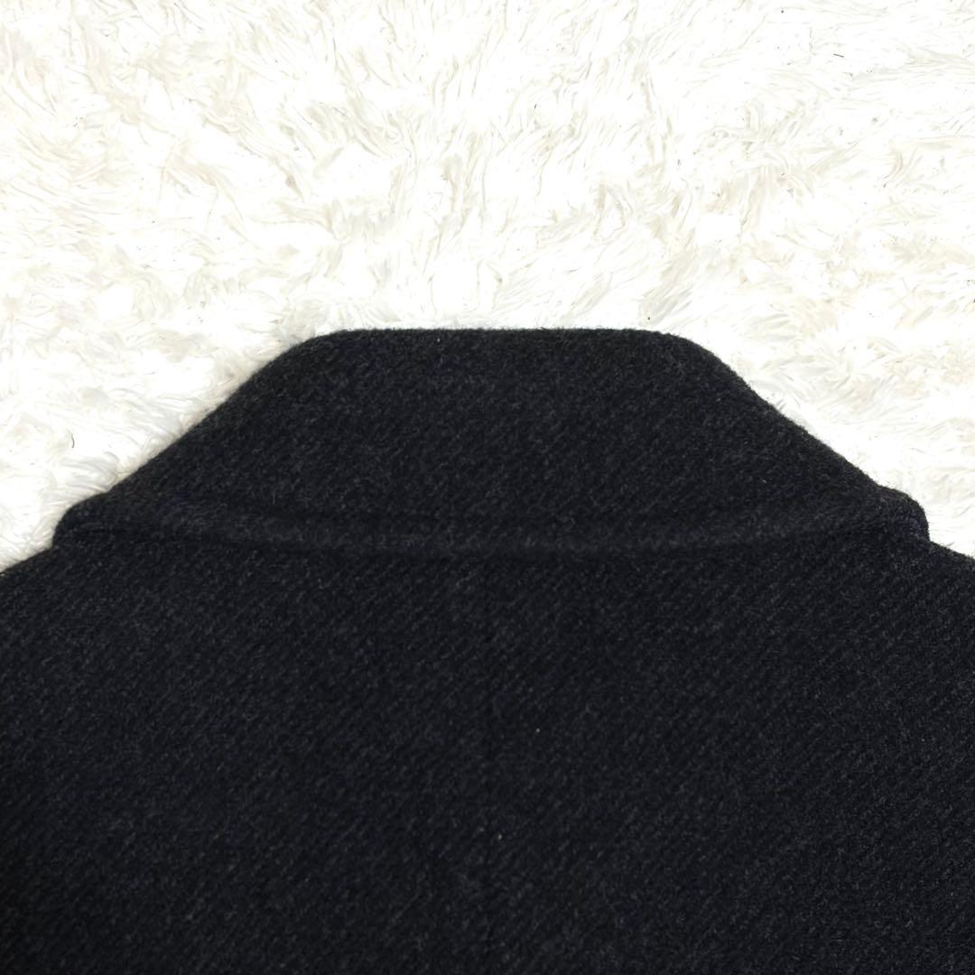✨極美品✨ マーガレットハウエル カシミヤ ピーコート 2 ブラック 定番品 黒
