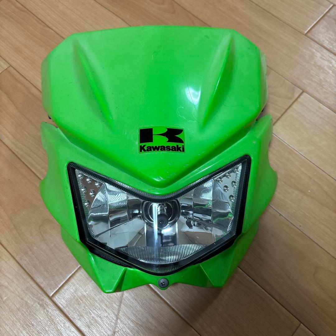 Dトラッカー125用 純正カウルセット サイドカウル無し おまけ付き