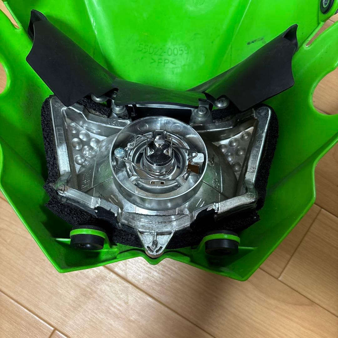 Dトラッカー125用 純正カウルセット サイドカウル無し おまけ付き