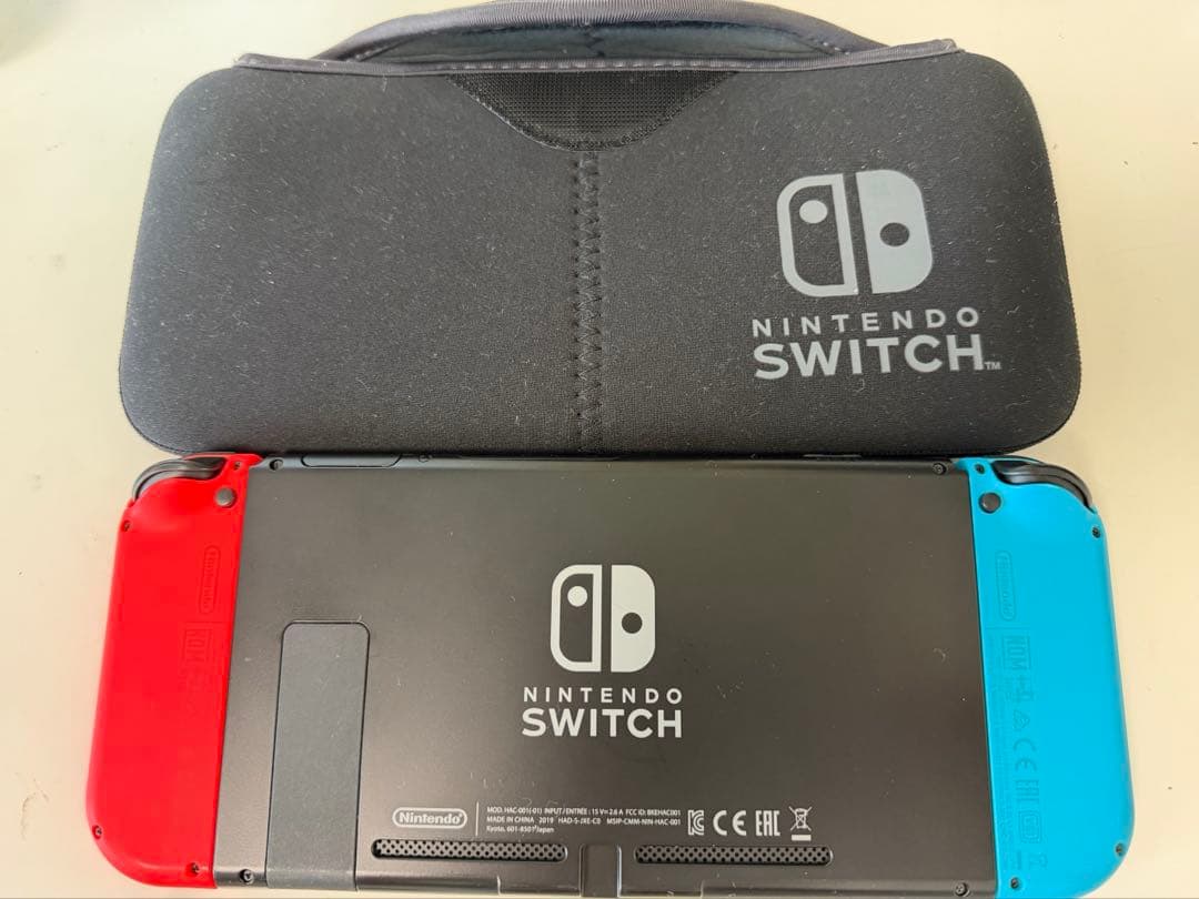 Nintendo Switch 青/赤 本体 専用ケース付き
