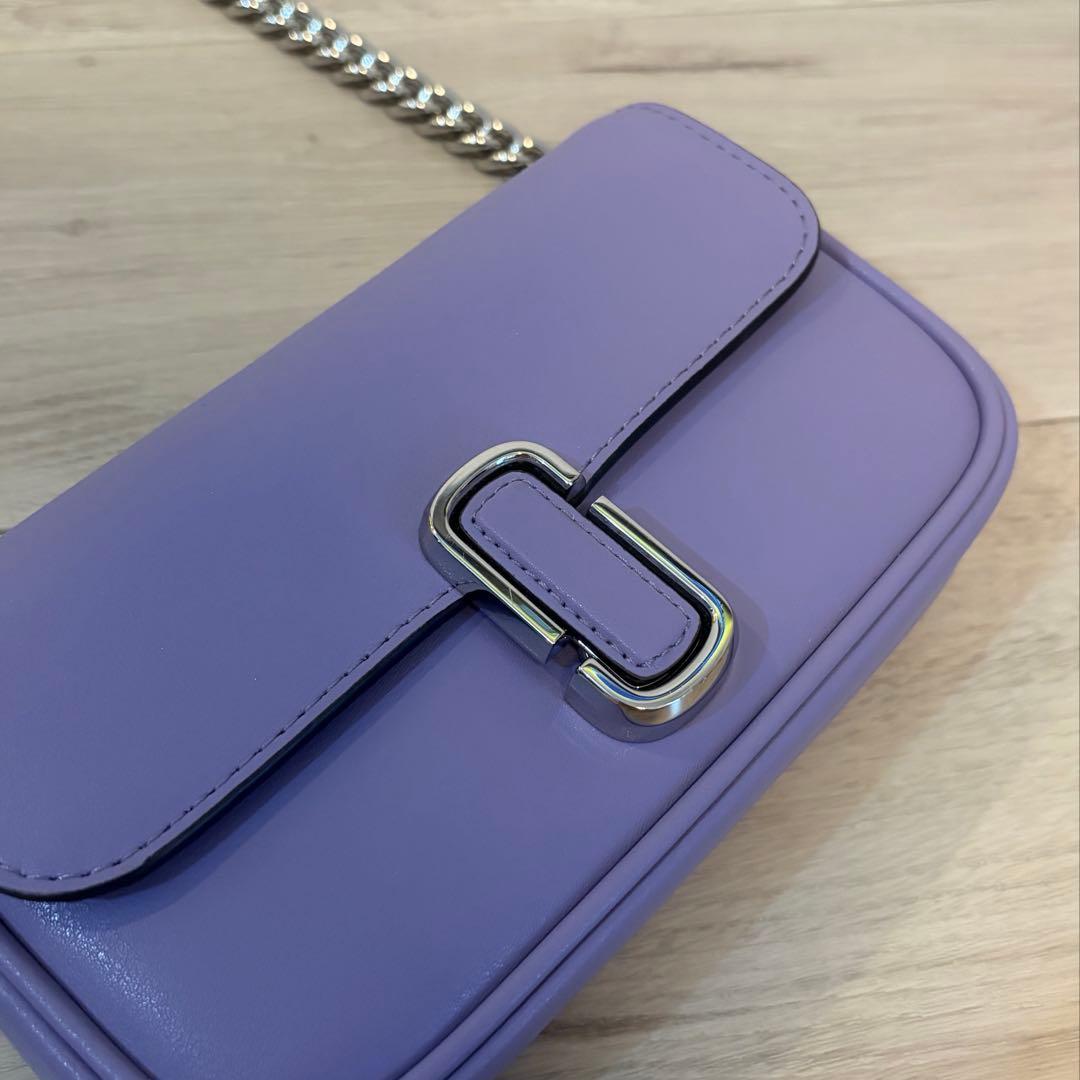 MARC JACOBS ラベンダーショルダーバッグ