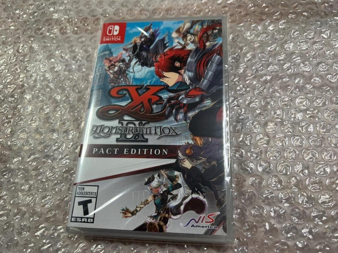 SW Ys IX イースIX Monstrum Nox 北米版 新品未開封