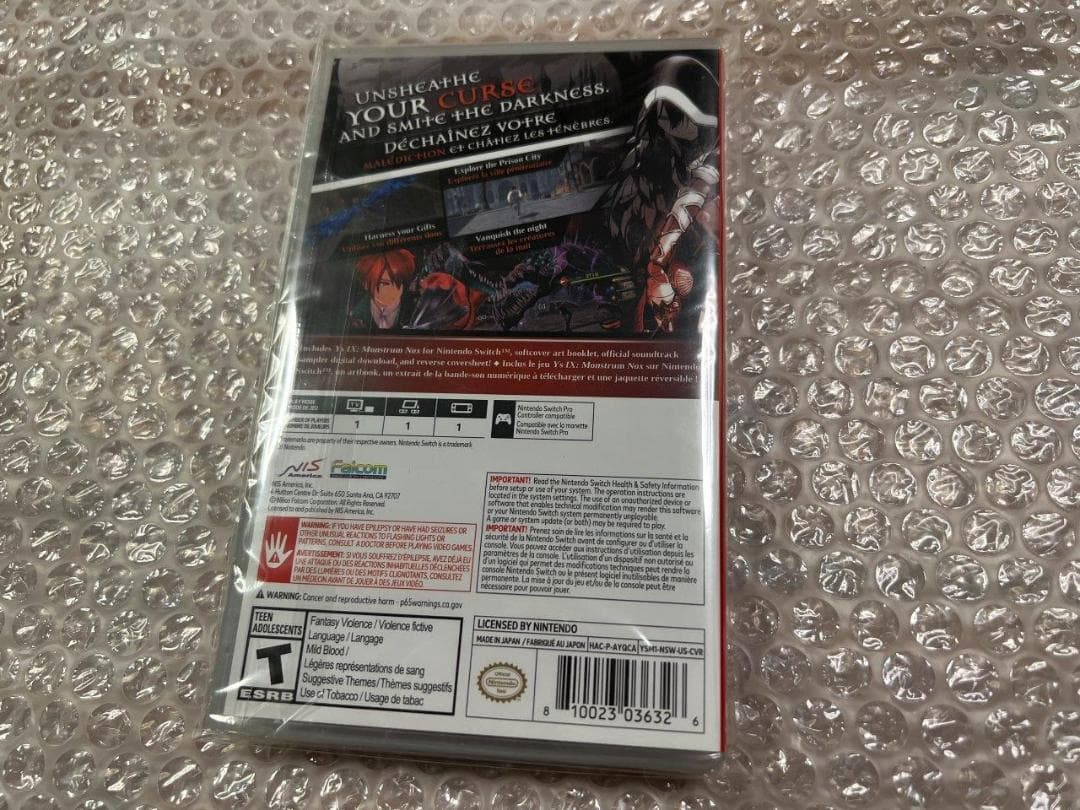 SW Ys IX イースIX Monstrum Nox 北米版 新品未開封