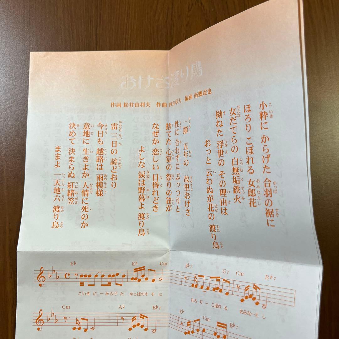 チ*ン様 丘みどり おけさ渡り鳥 CD