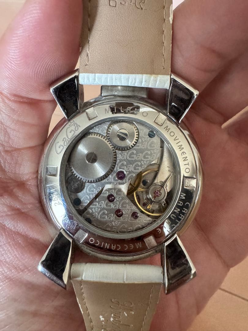 たつ　GaGa ダイヤモンド装飾 ビッグフェイス 時計