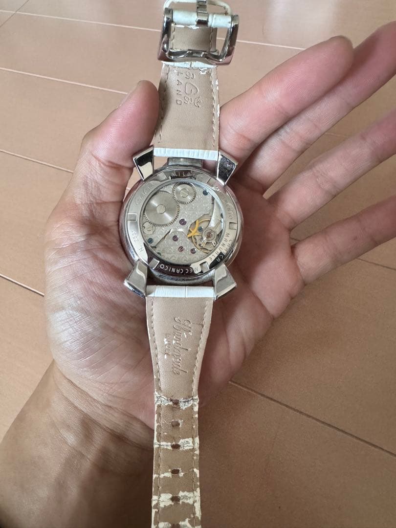 たつ　GaGa ダイヤモンド装飾 ビッグフェイス 時計