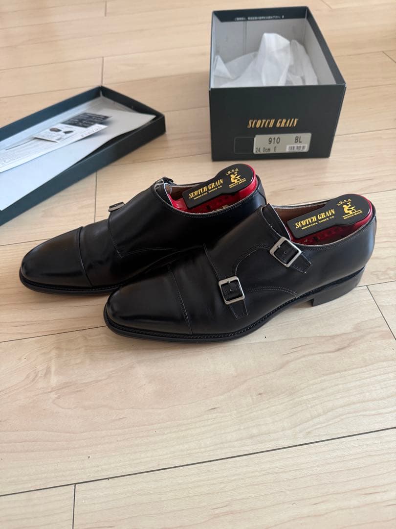 SCOTCH GRAIN ODESSA ダブルモンク 910 BL 24cm