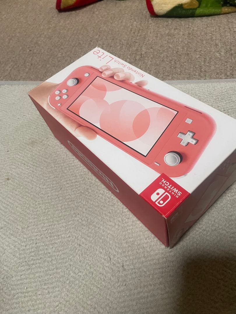 Nintendo Switch Lite コーラル 本体美品 箱あり