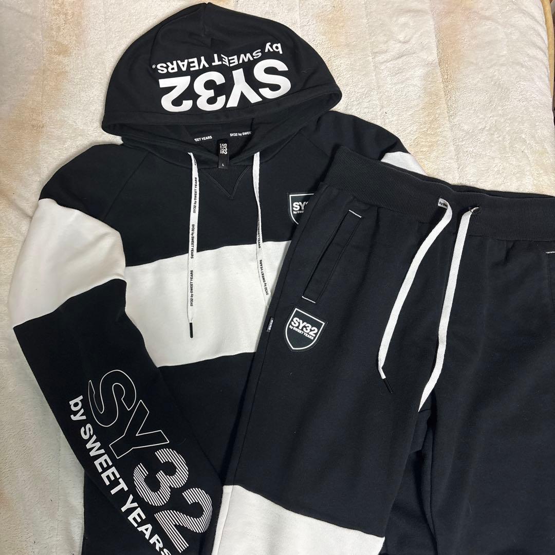 SY32 by SWEET YEARS パーカー LサイズSY32 セットアップ
