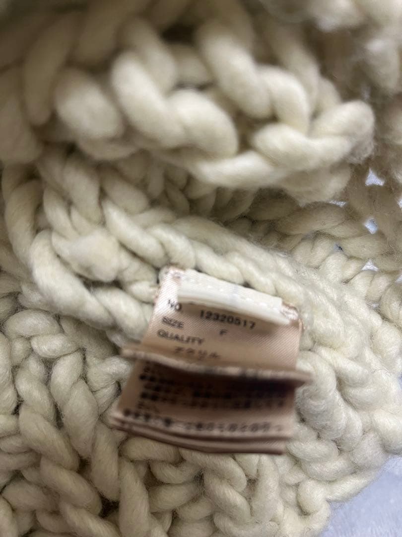 トップス todayful chunky hand knitvest