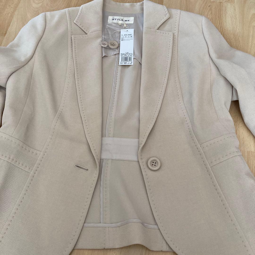 新品未使用　ベージュのジャケット　S T Y L E M E（東京スタイル）