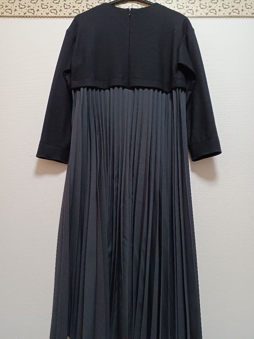 【新品未使用】ballsey ミルドジャージーコンビ クルーネックワンピース