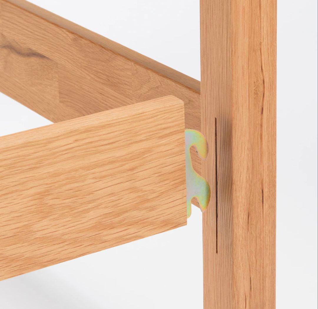 無印良品 シングルベッド (オーク材)