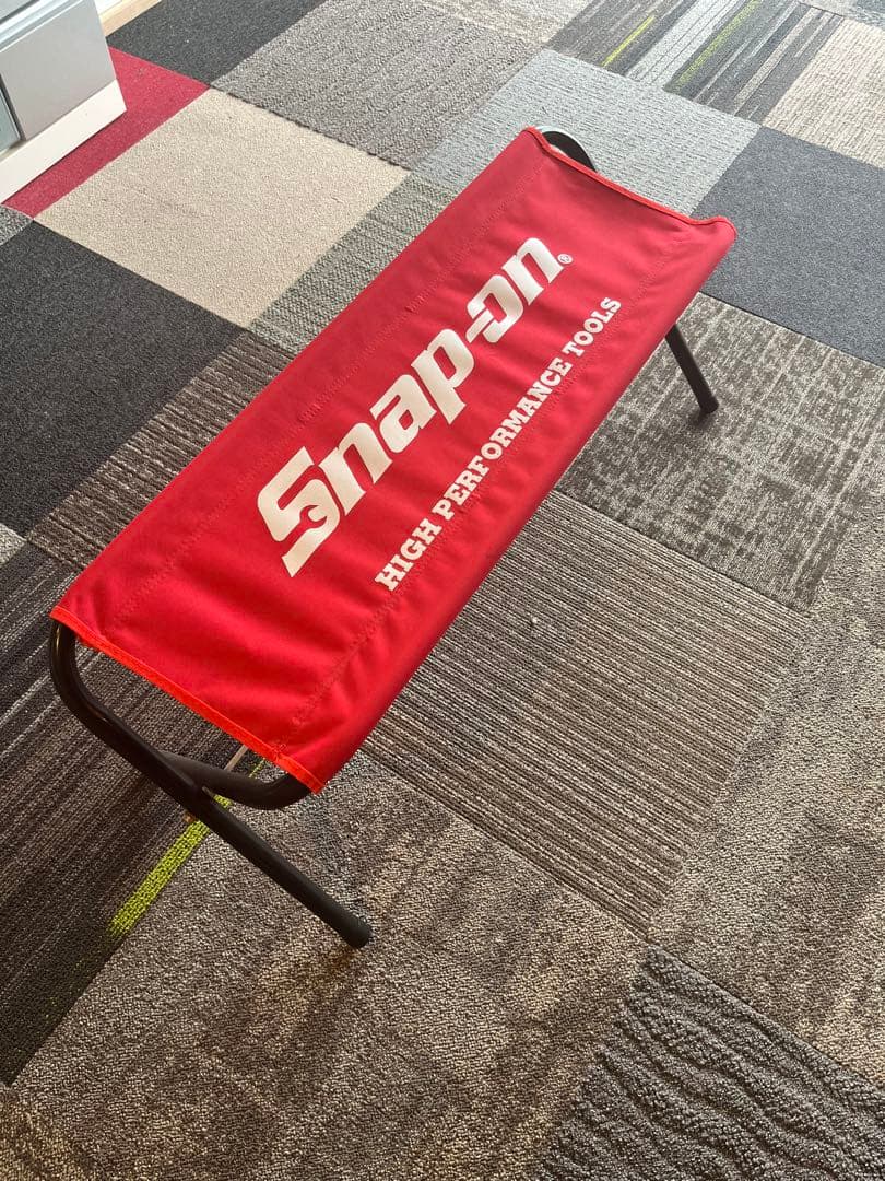 ◯スナップオン　折り畳みベンチチェア　未使用に近い　送料込み◯