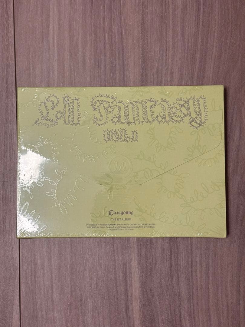 Twice Chaeyoung LIL FANTASY VOL.1 サイン CD