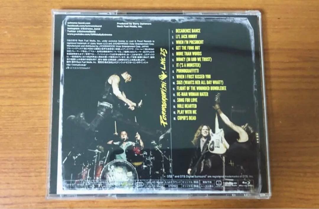 EXTREME L MELTDOWN LIVEブルーレイ　エクストリーム