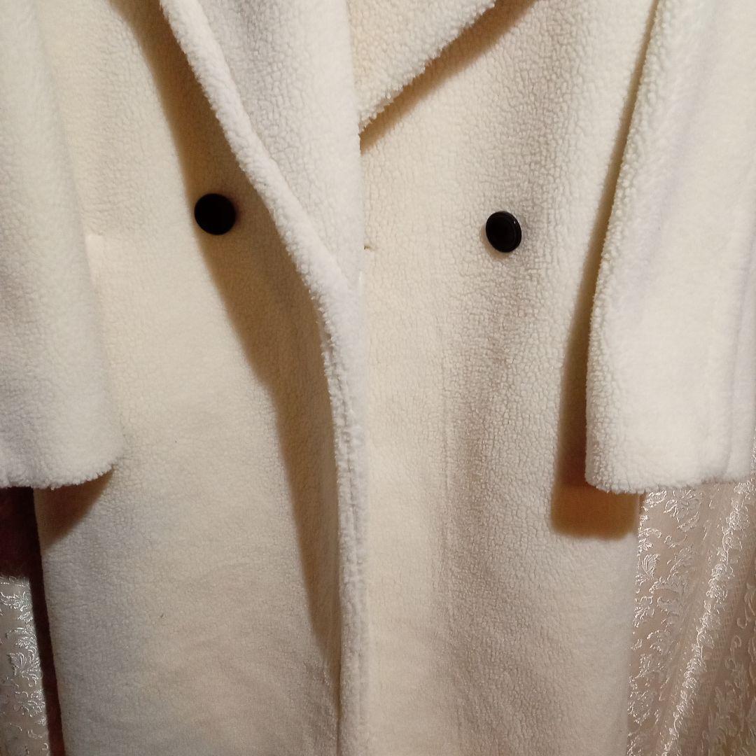 初売り値下げ　ヴェロホンナ　テディベアボアコート　アイボリー
