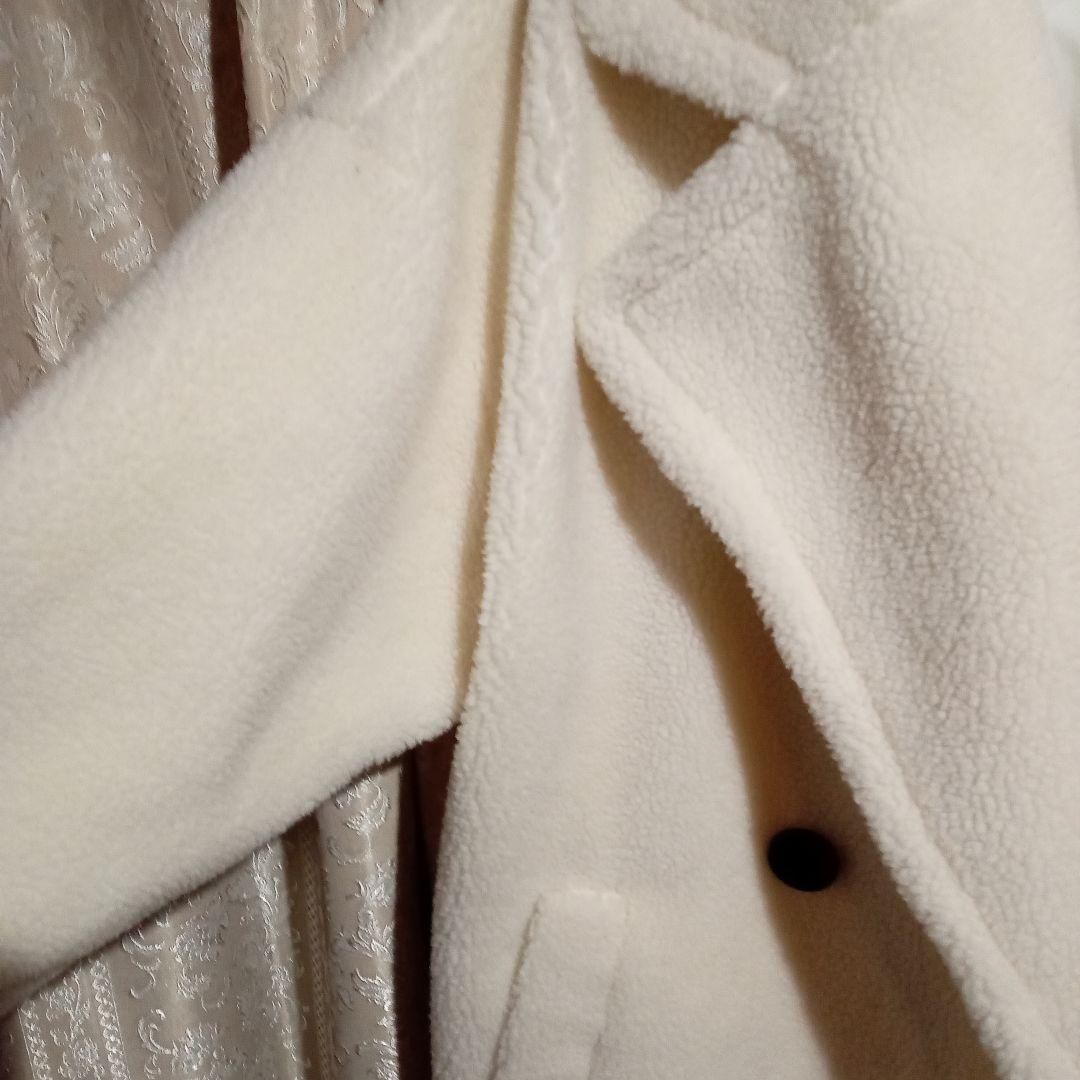 初売り値下げ　ヴェロホンナ　テディベアボアコート　アイボリー