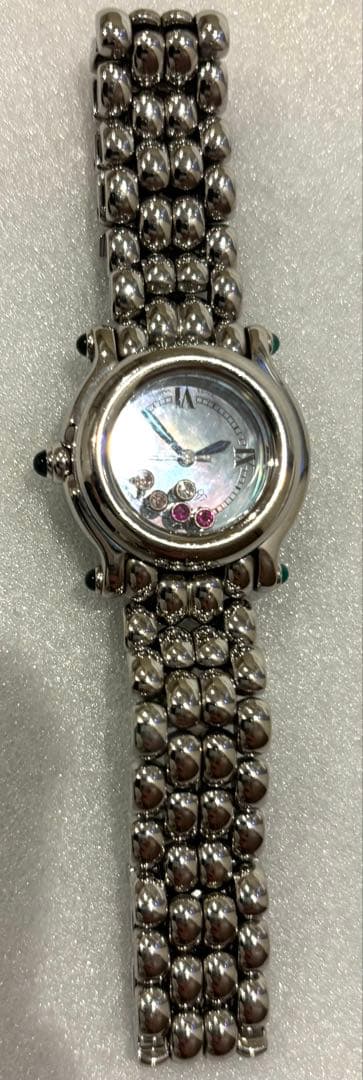 ム*ン様 ♥ショパールChopard ハッピースポーツ5P 文字盤色ブルーシェル