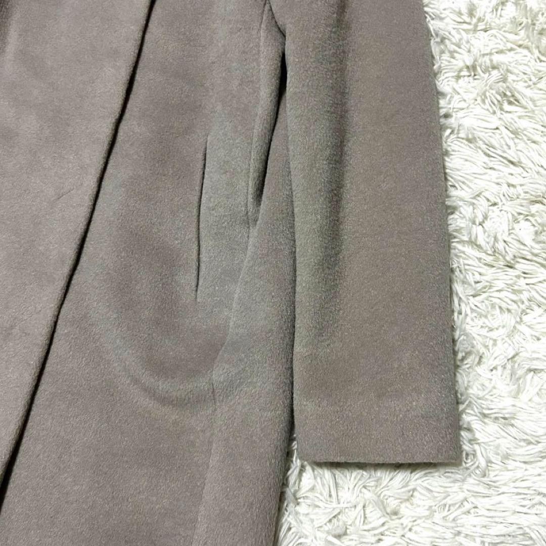 HERNO ヘルノ　ダウン　アンゴラ シルク　ウールコート　襟取外し　2way