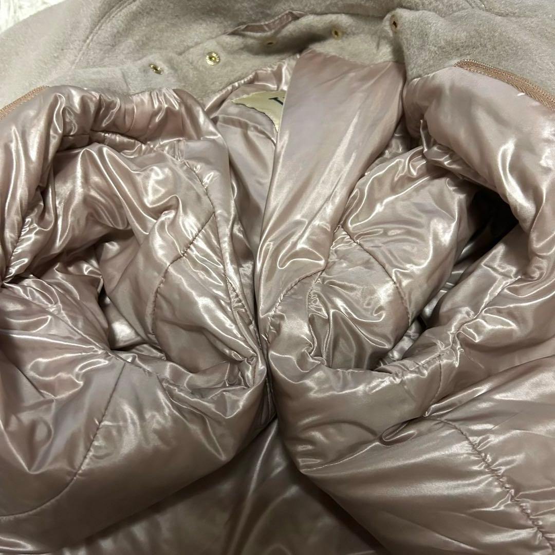 HERNO ヘルノ　ダウン　アンゴラ シルク　ウールコート　襟取外し　2way