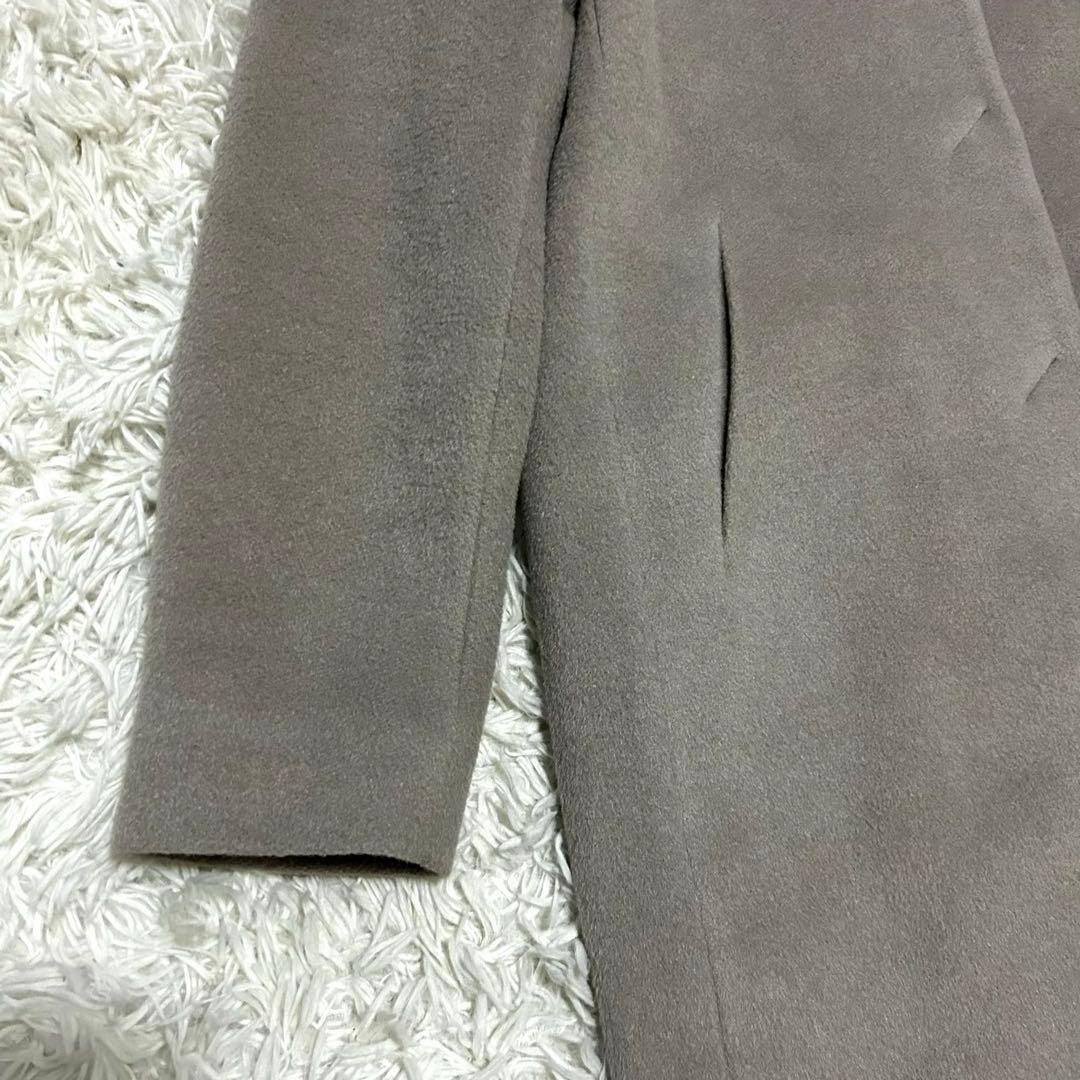 HERNO ヘルノ　ダウン　アンゴラ シルク　ウールコート　襟取外し　2way